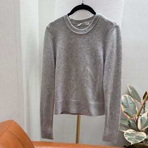 Abercrombie & Fitch Heather Gray Crew Neck Sweater